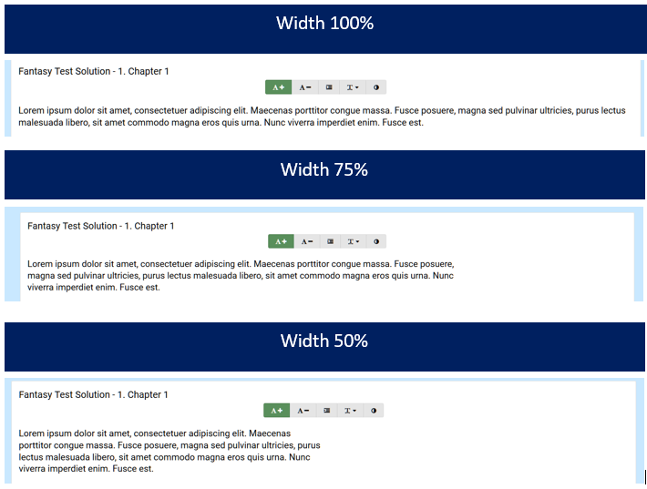 Chapter Text Width Diagram