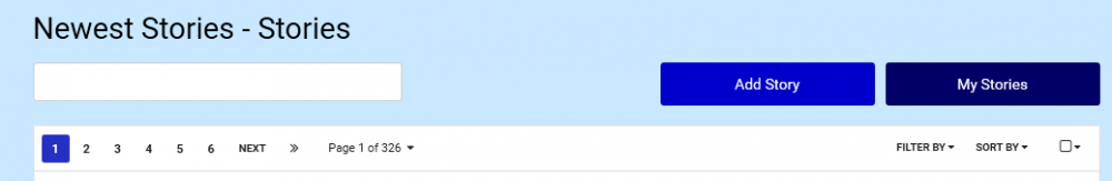 Newest Stories Navigation
