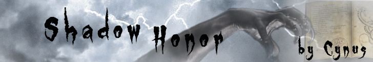 Author feature banner for Shadow Honor by Cynus