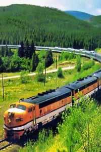 The Original California Zephyr in the Rockies
