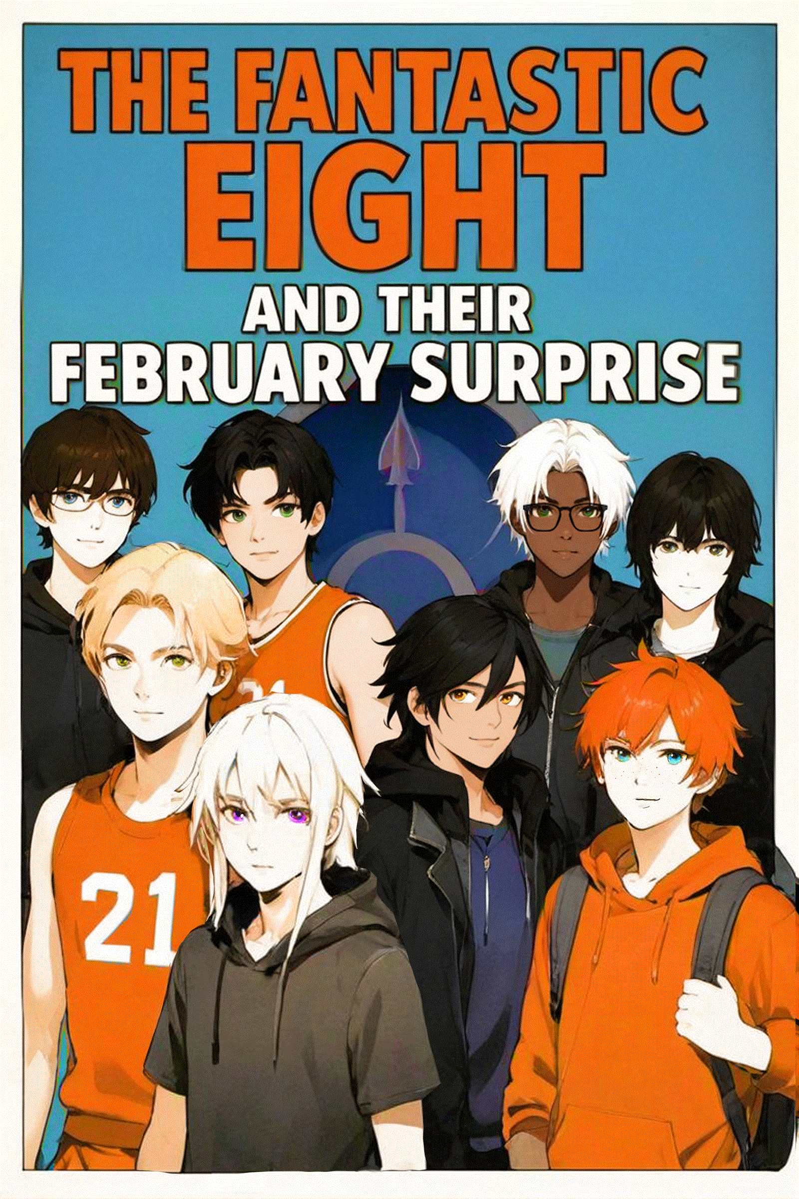 A diverse group of male characters