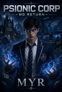 Psionic Corp - No Return by Myr showing a young man with powers